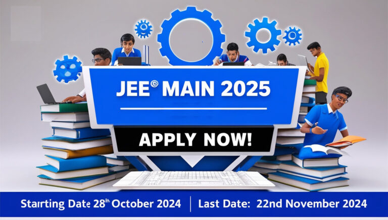 Apply Now for JEE Main 2025!